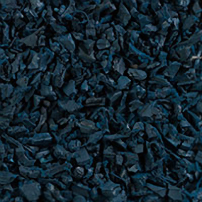 Blue Rubber Mulch