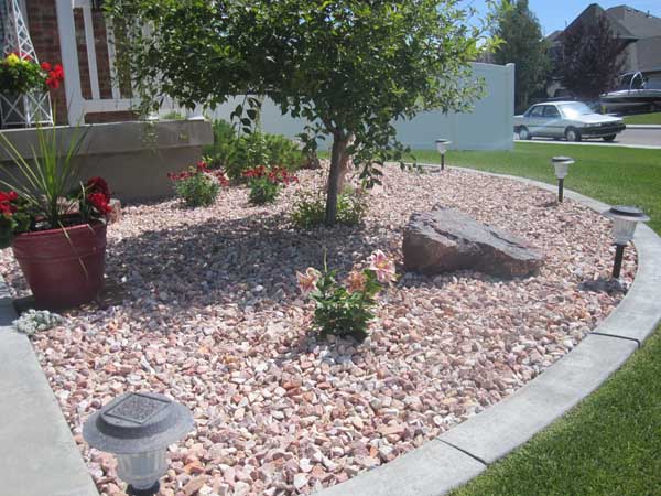 Looking for some dry river bed landscaping ideas? Landscaping With Rocks Ideas Pictures : Idaho Falls Landscaping Products | Wolverine Rocks & Rubber