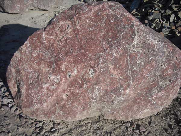 Montana Red Boulder