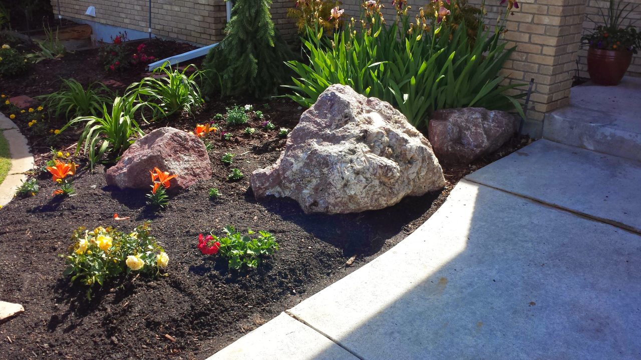 Landscape Boulders in Idaho Falls Wolverine