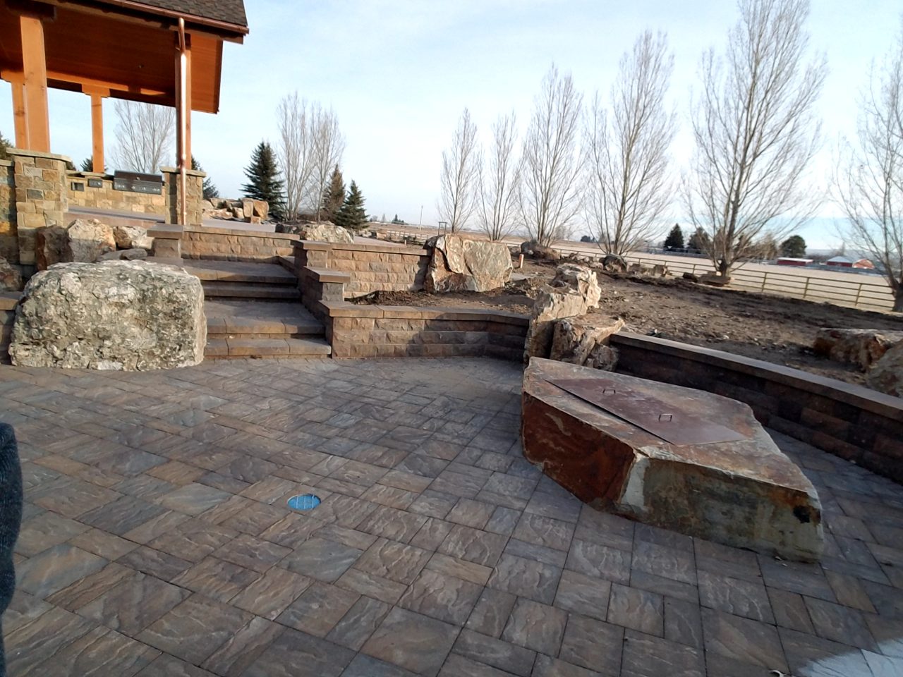 Landscape Boulders in Idaho Falls Wolverine